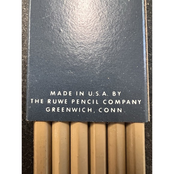 Vtg NOS RUWE Pencils IBM "Commitment to Excellence" No. 2 Bundle of 12 Sharpened - Picture 3 of 4